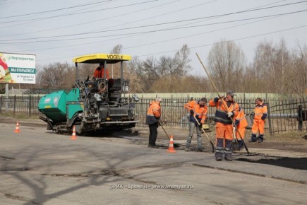 Более 20 тысяч квадратных метров асфальтового покрытия отремонтировали в Приокском районе